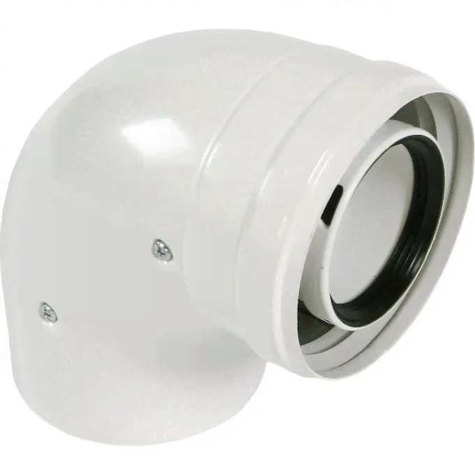 Отвод BAXI коаксиальный 60/100 87° полипропиленовый HT KHG71405971-2