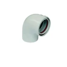 Коаксиальный отвод 90гр, 60/100 без муфты Baxi KHG71410151-