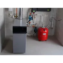 Газовый напольный котёл Baxi SLIM 1.490 iN + вытяжной колпак