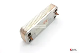 63041310091P Вторичный теплообменник для котла Baxi Classic, Baltgaz