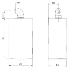 Котел газовый настенный Baxi Luna-3 Comfort 1.310 Fi