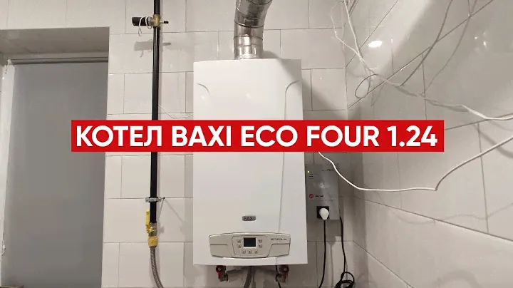 Конвекционный газовый котел BAXI ECO Four 1.24, одноконтурный, 24 кВт